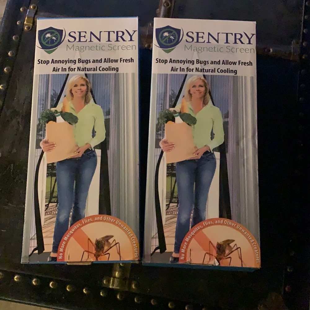 Two Magnetic Screens